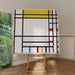 Maalauksen jäljennös Place de la Concorde - Piet Mondrian