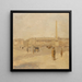 Maalauksen jäljennös Place de la Concorde no III - Frank Edwin Scott
