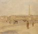 Maalauksen jäljennös Place de la Concorde no III - Frank Edwin Scott
