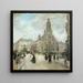 Place de la Trinité à Paris - Jean François Raffalli — kehystetty taideteos seinällä