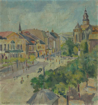 Place devant la maison à Košice - Stefan Fodor