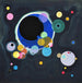 Useita renkaita - Wassily Kandinsky — näkymä teoksesta
