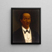 Autoportrait - José Casimiro Bacener — kehystetty taideteos seinällä