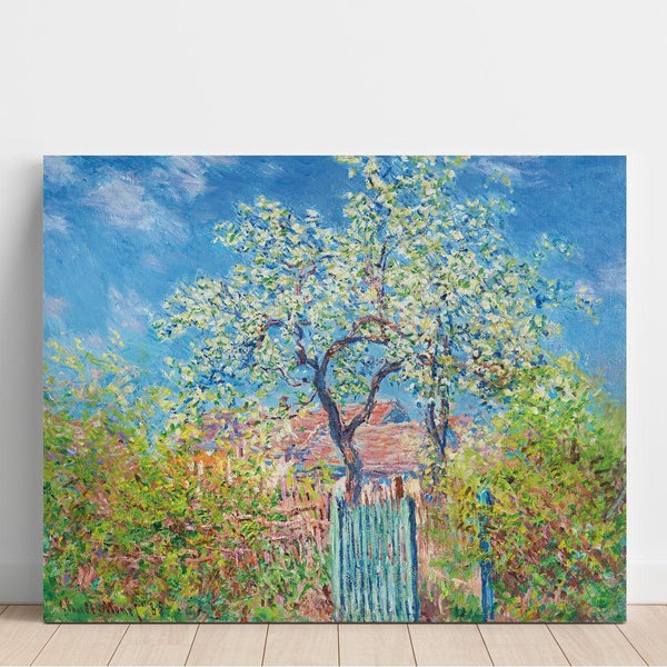 Maalauksen jäljennös Poirier en Fleurs - Claude Monet