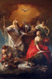 Uskonnon allegoria - Pompeo Batoni — näkymä teoksesta