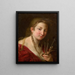 Allégorie de la peinture - Pompeo Batoni — kehystetty taideteos seinällä