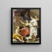 Allégorie des arts - Pompeo Batoni — kehystetty taideteos seinällä