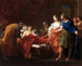 Antiochus ja Stratonice - Pompeo Batoni — näkymä teoksesta