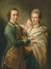 Arthur Saunders Gore, vicomte Sudley, plus tard 2e comte d'Arran 1734-1809 et son épouse - Pompeo Batoni — näkymä teoksesta