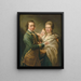 Arthur Saunders Gore, vicomte Sudley, plus tard 2e comte d'Arran 1734-1809 et son épouse - Pompeo Batoni — kehystetty taideteos seinällä