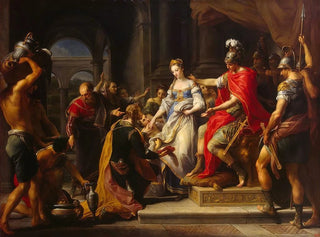 La Continence de Scipion - Pompeo Batoni — näkymä teoksesta