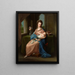 Mary Taylour, vicomtesse de Headfort, plus tard comtesse de Bective et marquise de Headfort - Pompeo Batoni — kehystetty taideteos seinällä