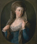 Portrait d'une femme traditionnellement identifiée comme Margaret Stuart Lady Hippisley - Pompeo Batoni — näkymä teoksesta