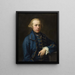 Portrait d'un gentilhomme - Pompeo Batoni — kehystetty taideteos seinällä