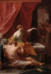 Samson ja Delila - Pompeo Batoni — näkymä teoksesta