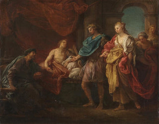Study for Antiochus and Stratonice - Pompeo Batoni — näkymä teoksesta