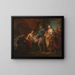 Study for Antiochus and Stratonice - Pompeo Batoni — kehystetty taideteos seinällä
