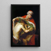 Poikansa palaaminen - Pompeo Batoni — kehystetty taideteos seinällä