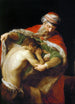 Poikansa palaaminen - Pompeo Batoni — näkymä teoksesta