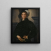 Portrait de Cosme Ier des Docteurs - Pontormo Jacopo Carucci — kehystetty taideteos seinällä