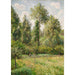 Maalauksen jäljennös Poplars, Éragny - Camille Pissarro
