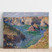 Maalauksen jäljennös Port-Domois, Belle-Île - Claude Monet