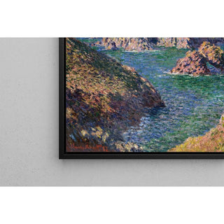 Port-Domois, Belle-Île - Claude Monet | Reproduction Tableau Décoration murale affiche copie