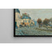 Maalauksen jäljennös Port-Marly maalaus ennen tulvaa - Alfred Sisley