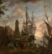 Port maritime oriental - Hendrik van Minderhout — näkymä teoksesta