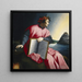 Portrait allégorique de Dante - Florentine 16th Century — kehystetty taideteos seinällä