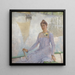 Portrait d'Anna de Weert - Emile Claus — kehystetty taideteos seinällä
