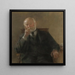Portrait d'Antoni Małecki - Zdzisław Jasiński — kehystetty taideteos seinällä