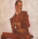 Portrait d'Arthur Roessler - Egon Schiele — näkymä teoksesta