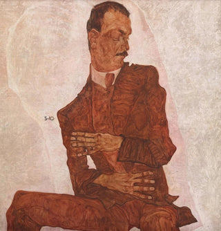 Portrait d'Arthur Roessler - Egon Schiele