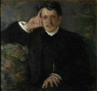 Olga Boznanska - Portrait of August Radwan pianist.webp