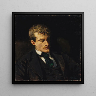 Portrait d'Edvard Munch - Akseli Gallen-Kallela