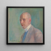 Portrait d'Émil Hasselblatt - Harald Brun — kehystetty taideteos seinällä