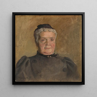 Portrait d'Evelin Czbel - Ladislav Mednynszky