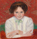 Portrait d'Inge Simberg - Hugo Simberg — näkymä teoksesta