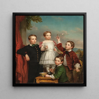 Portrait d'enfants - George Augustus Baker Jr