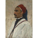 Maalauksen jäljennös Portrait d'un Arabe - Wilhelm Kuhnert