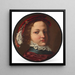 Portrait d'un garçon - Angelo Caroselli — kehystetty taideteos seinällä