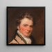 Portrait d'un gentleman - Gilbert Stuart — kehystetty taideteos seinällä