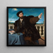 Portrait d'un homme - Lorenzo Lotto — kehystetty taideteos seinällä