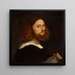 Muotokuva miehestä - Titian — kehystetty taideteos seinällä