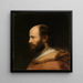 Portrait d'un homme barbu - Johann Ulrich Mayr — kehystetty taideteos seinällä