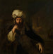 Portrait d'un homme en tenue orientale - Christian Wilhelm Ernst Dietrich — näkymä teoksesta