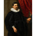 Maalauksen jäljennös Muotokuva miehestä, todennäköisesti Peter van Hecke - Peter Paul Rubens