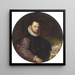 Portrait d'un jeune homme - Lavinia Fontana — kehystetty taideteos seinällä