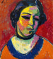 Portrait d'une Femme - Alexej von Jawlensky — näkymä teoksesta